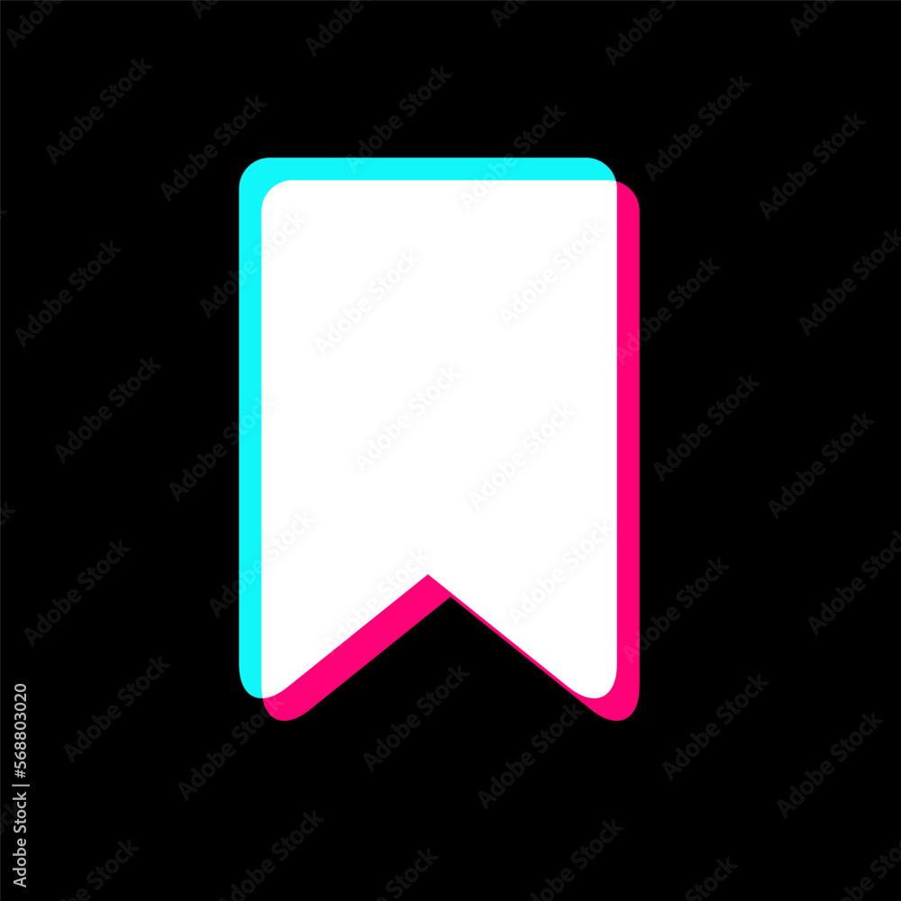 Bookmark icon popular social network style Bookmark icon popular social network style