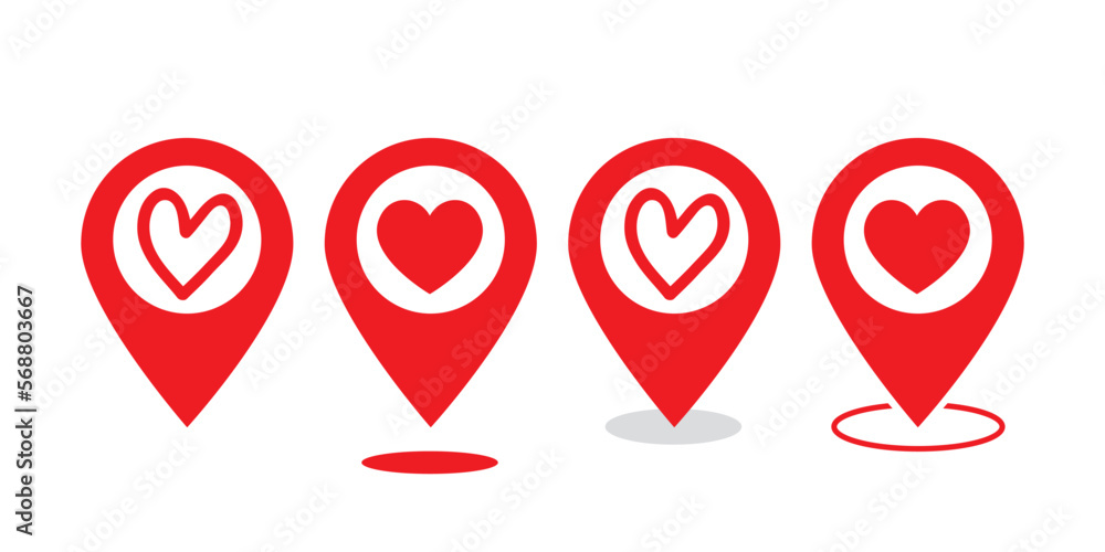 location point simple shapes icon vector set. vector eps 10 location point simple shapes icon vector set. vector eps 10