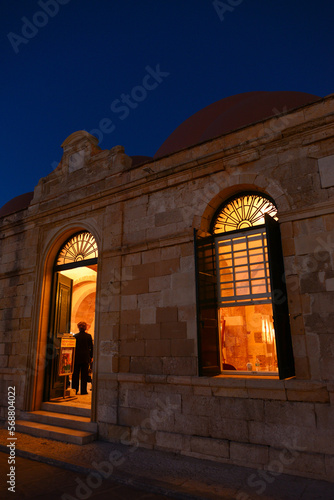 Hasan-Pascha-Moschee in Chania, Kreta (Griechenland)
