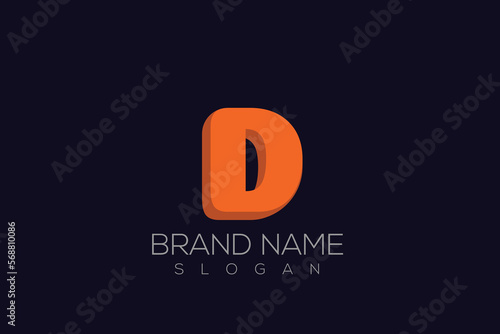3D D Logo Vector | 3D Letter D Logo Design

 photo