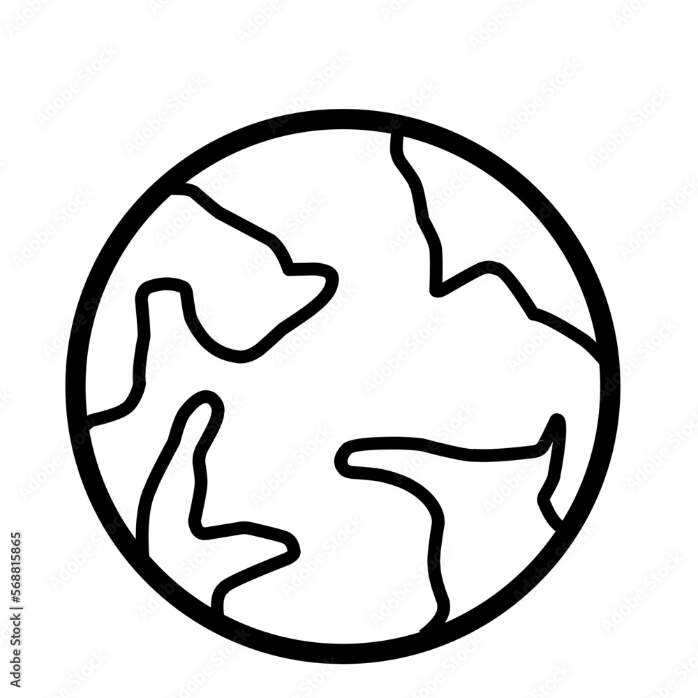World Planet Icon World Planet Icon