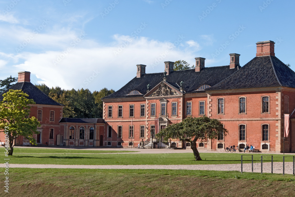 das historische Barockschloß Bothmer im KLützer Winkel, Mecklenburg-Vorpommern 