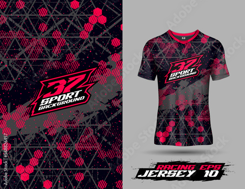 Abstract background for extreme jersey team, racing, cycling, leggings, football, gaming and sport livery.
