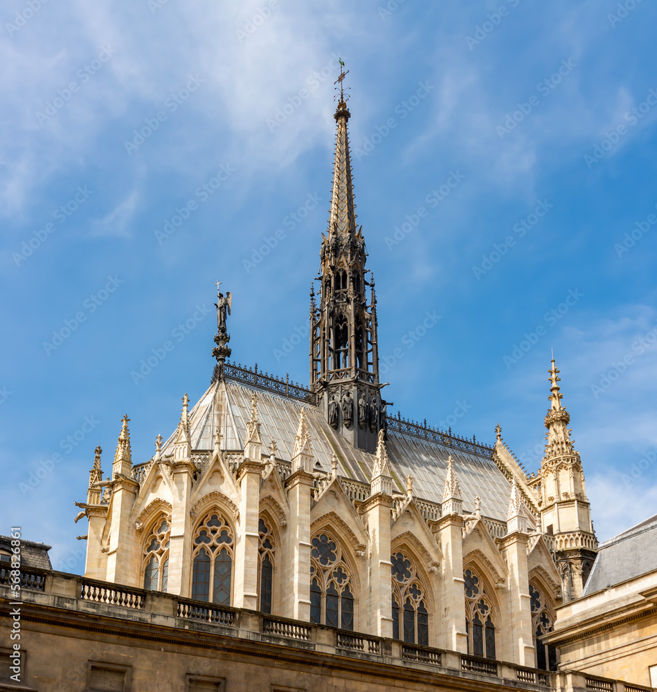 Holy Chapel (Sainte Chapelle) in Paris, France