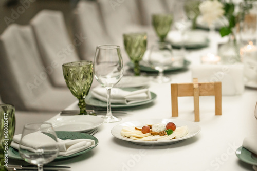 celebratory wedding banquet for 50 people