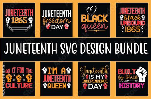 Juneteenth svg design bundle