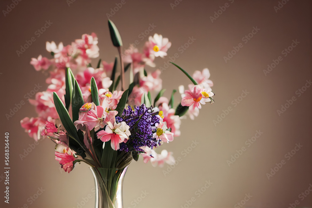 flower, vase, generative ai