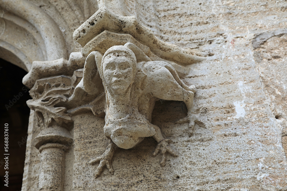 valencia la lonja figuras esculturas eróticas decoración fachada exterior arquitectura gótica   4M0A7025-as23