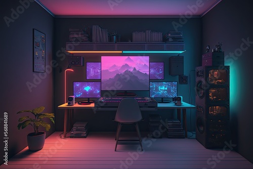 gaming room reference © Magaritas