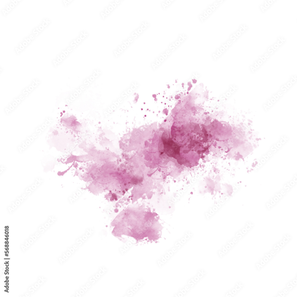 Abstract Brush Watercolor Texture Backdrop Decoration