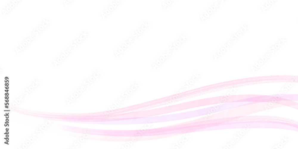 明るいピンクとパープルのラインで描いた水彩フレーム2 - obrazy, fototapety, plakaty 