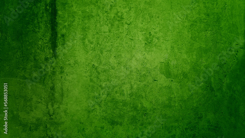 green concrete texture wall. stained green cement texture, rusty rough textured on grunge concrete wall use as background with blank space for design. old weathered wall. stucco or cement background.