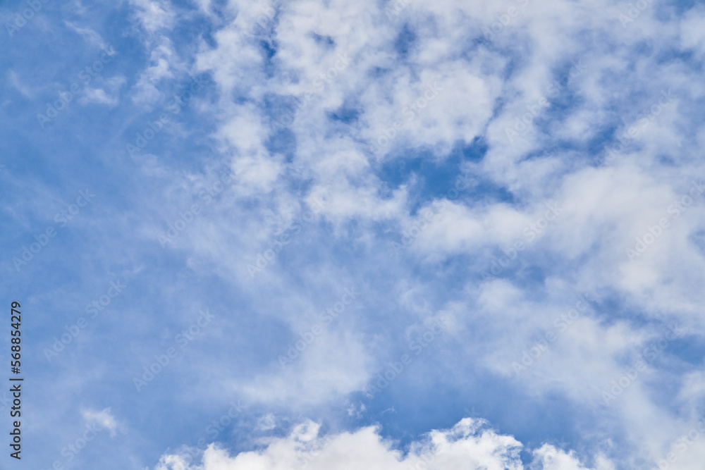 Beatiful blue sky with clouds on a sunny day Beatiful blue sky with clouds on a sunny day
