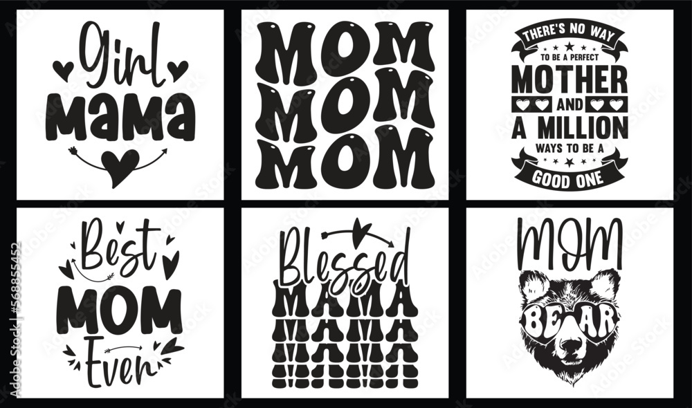 Mom SVG Design Bundle. Mom Typography t-shirt design bundle. Mom designed a Vector. Funny mom Mom SVG Design Bundle. Mom Typography t-shirt design bundle. Mom designed a Vector. Funny mom