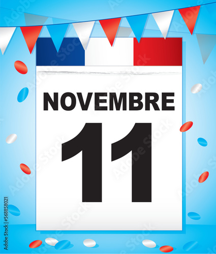 CALENDRIER NOVEMBRE 11 FESTIF