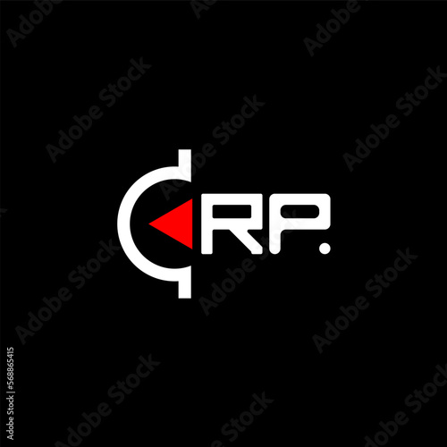 CRP letter logo abstract creative design. CRP unique design	