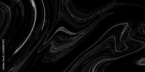 Luxurious black liquid marble surfaces design. fluid abstract paint background. close-up fragment of acrylic painting on canvas.