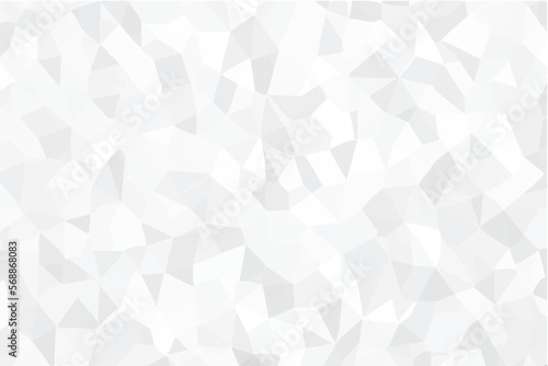 White Polygonal Mosaic Background, Creative Business Design Templates