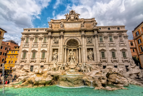 Fontana di Trevi, the most famous fountain in the world
