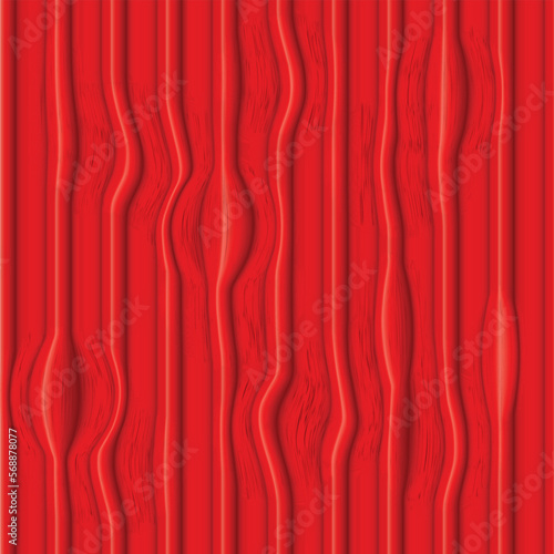 straight lines, pipe imitation of deformity, swelling bulk circumference, bulging volumetric form latex or leather, red pattern seamless vector	