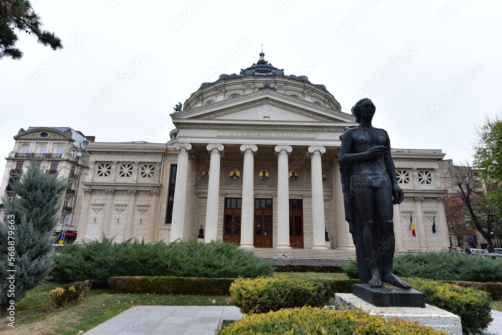 Romanian Athenaeum from Bucharest 1