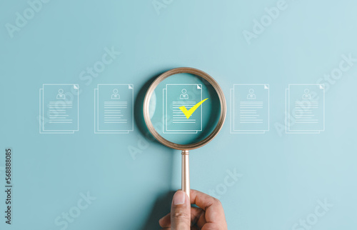 Fotografija Selective new career recruitment sites