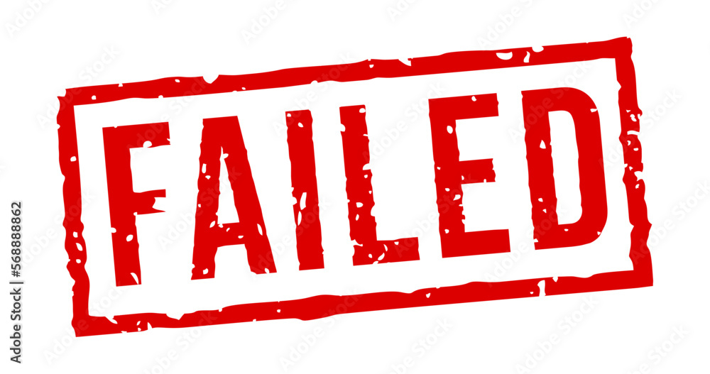 Failed Sign Word Text Rubber Stamp Grunge Effect Vector Illustration Failed Sign Word Text Rubber Stamp Grunge Effect Vector Illustration
