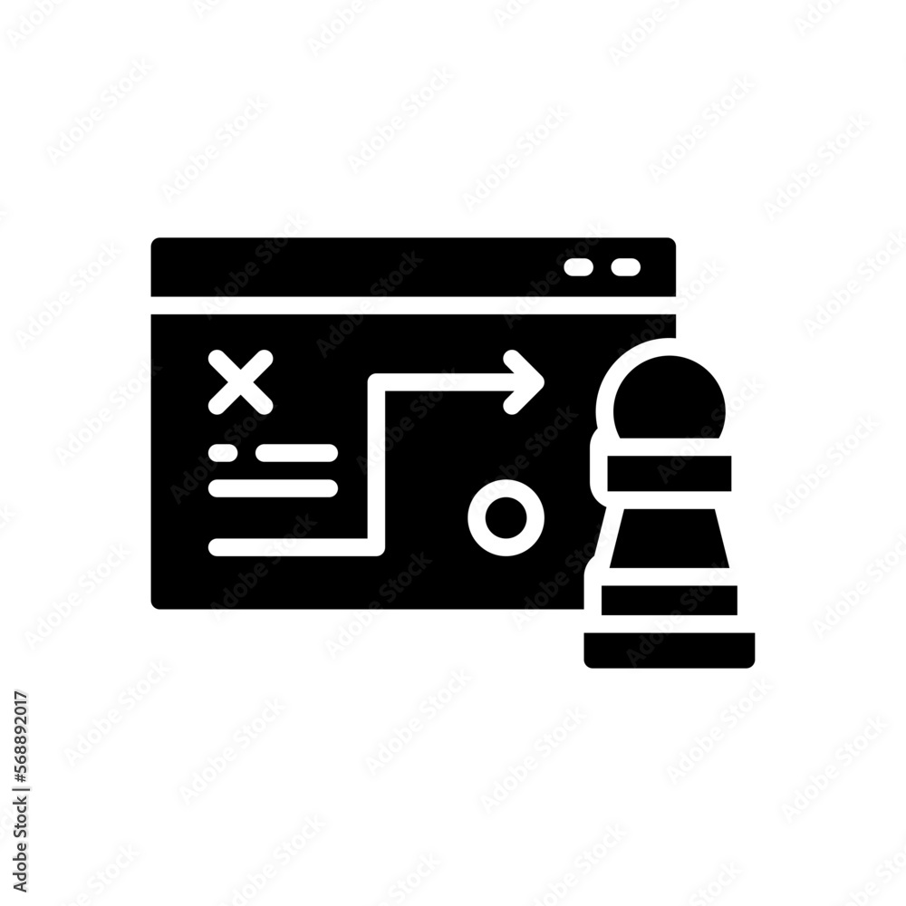 business strategy icon for your website design, logo, app, UI. business strategy icon for your website design, logo, app, UI.