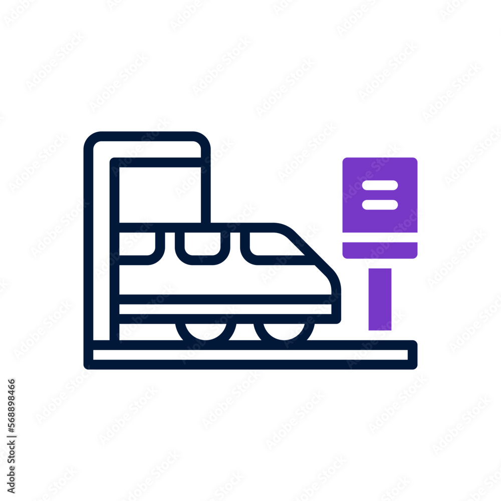 railway station icon for your website design, logo, app, UI. railway station icon for your website design, logo, app, UI.