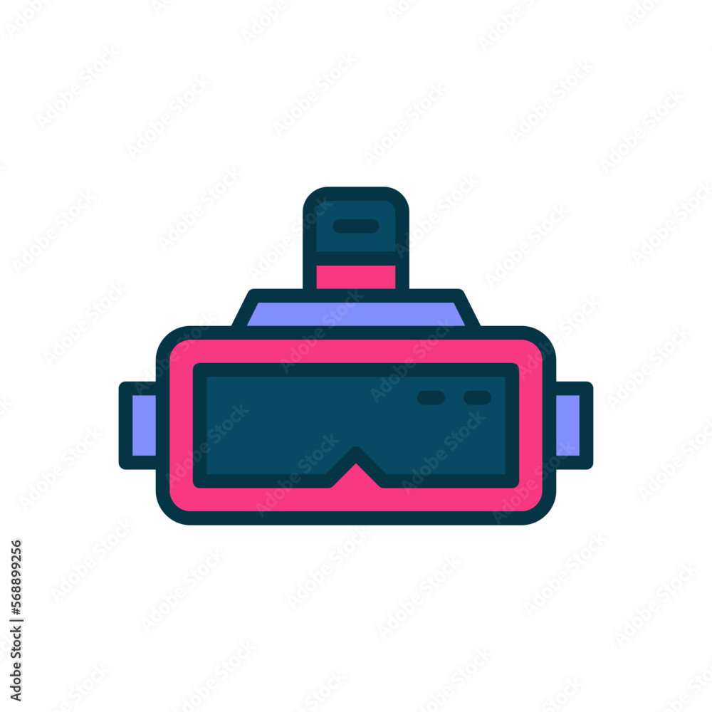vr glasses icon for your website, mobile, presentation, and logo design. vr glasses icon for your website, mobile, presentation, and logo design.