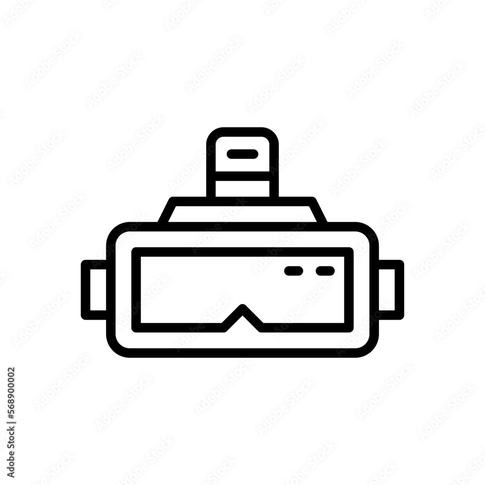 vr glasses icon for your website, mobile, presentation, and logo design. vr glasses icon for your website, mobile, presentation, and logo design.