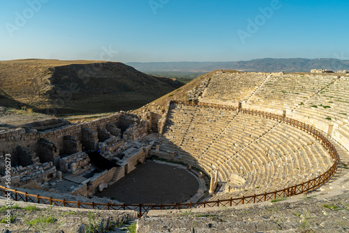 A 2,200-year-old theater in southwestern Turkey’s ancient city of Laodicea (Laodikya,  Laodikeia) near Denizli. photo