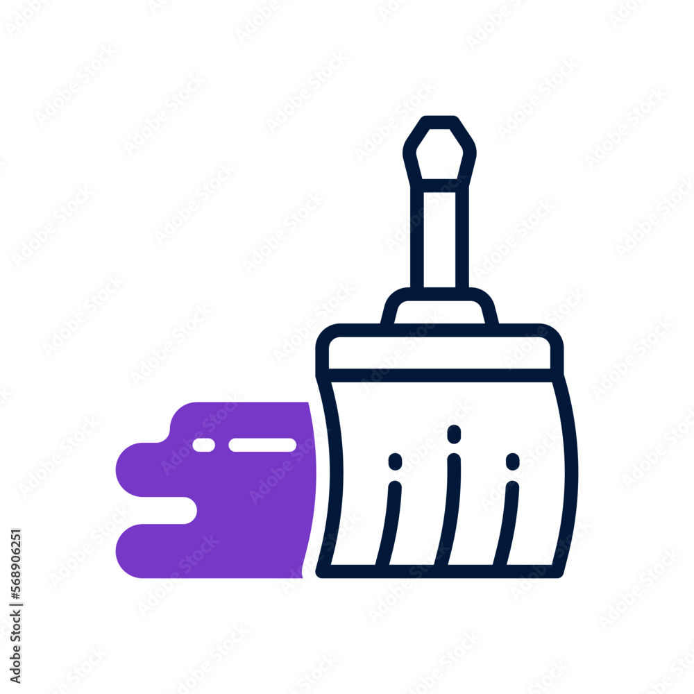 paint brush icon for your website, mobile, presentation, and logo design. paint brush icon for your website, mobile, presentation, and logo design.