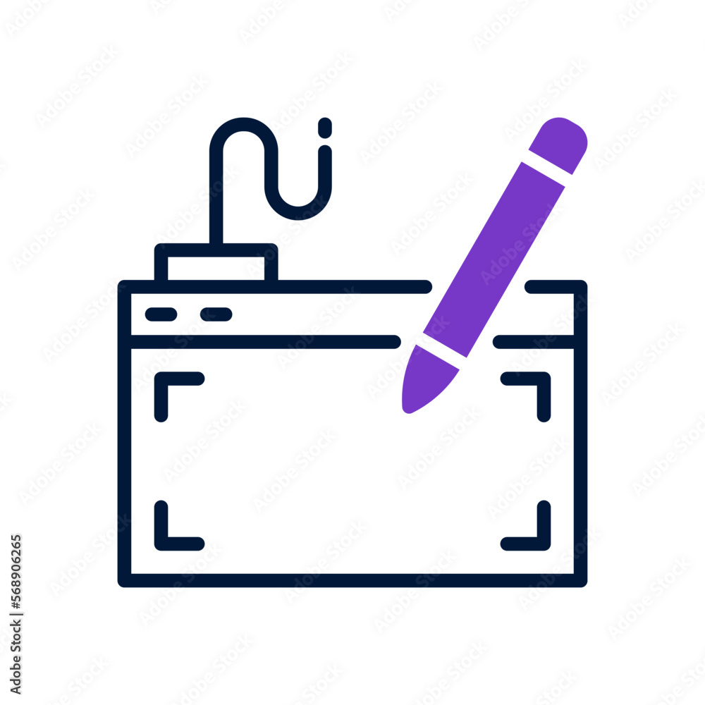 pen tablet icon for your website, mobile, presentation, and logo design. pen tablet icon for your website, mobile, presentation, and logo design.
