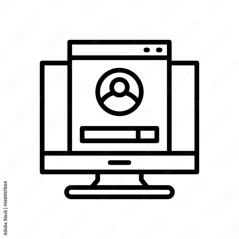 login icon for your website, mobile, presentation, and logo design. login icon for your website, mobile, presentation, and logo design.