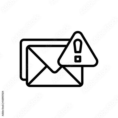 scam icon for your website, mobile, presentation, and logo design.