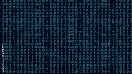 Binary Data Code Background