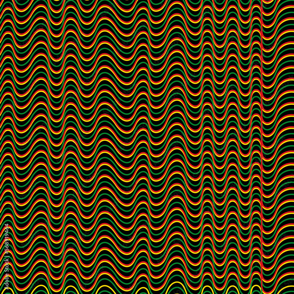 Black History Month Pattern Black History Month Pattern