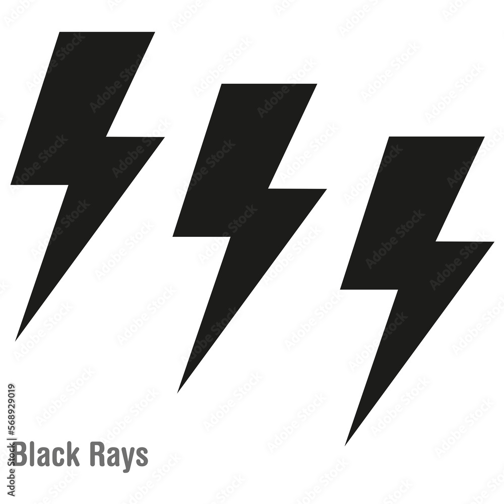 Rayos iconos sobre un fondo blanco liso y aislado. Vista de frente y de cerca. Copy space Rayos iconos sobre un fondo blanco liso y aislado. Vista de frente y de cerca. Copy space
