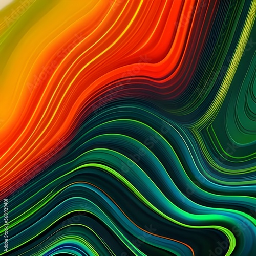 Colorful abstract fluids 40