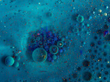 watercolors and oil artistic macro photography, behaviour of oil and water when brought together