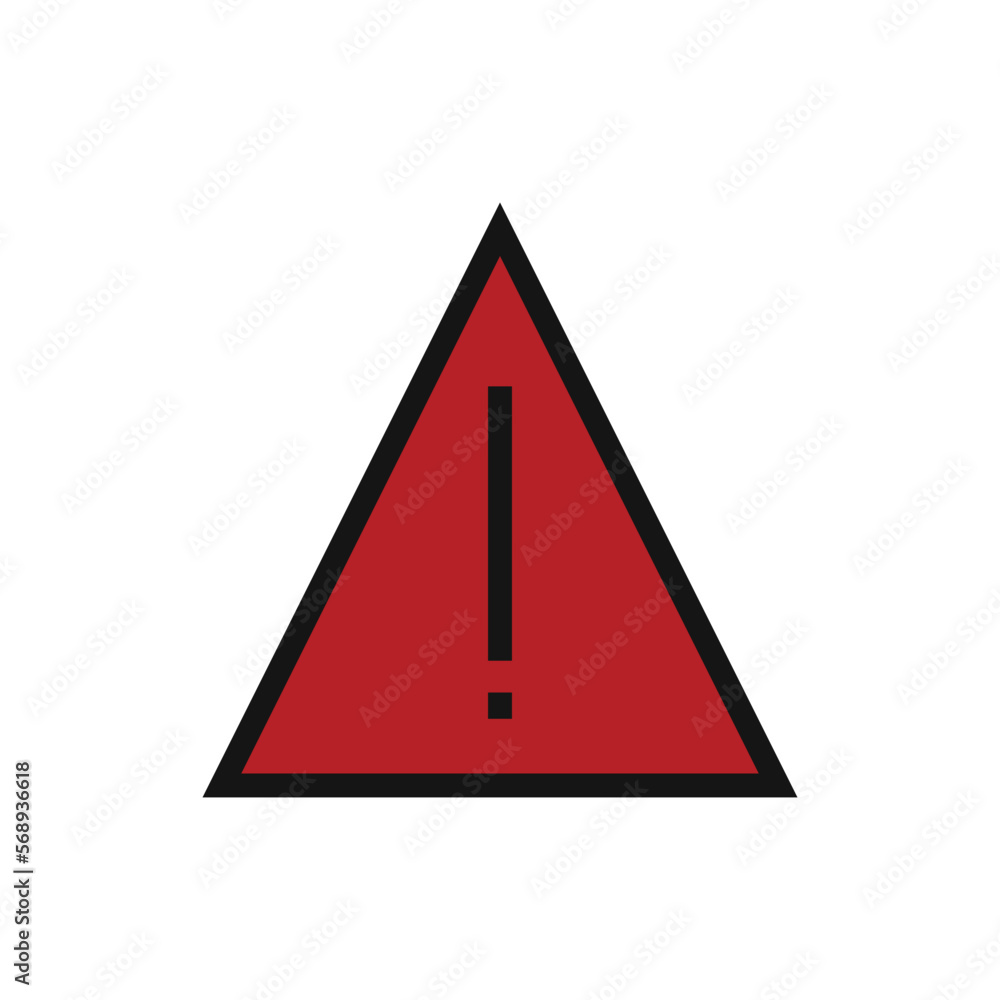 Warning line icon isolated on white background. Black flat thin icon on modern outline style. Linear symbol and editable stroke. Simple and pixel perfect stroke vector illustration. Warning line icon isolated on white background. Black flat thin icon on modern outline style. Linear symbol and editable stroke. Simple and pixel perfect stroke vector illustration.