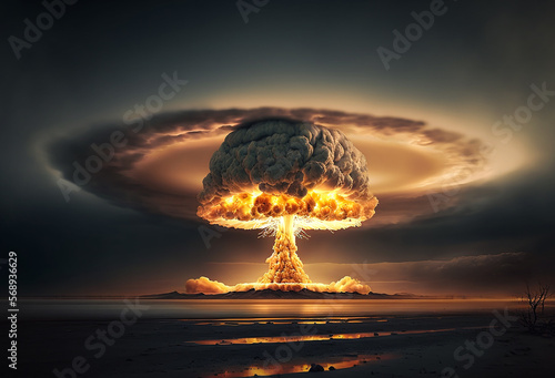 Nuclear weapon test - generative ai