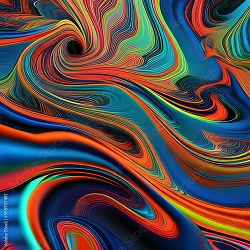 Colorful abstract fluids 26