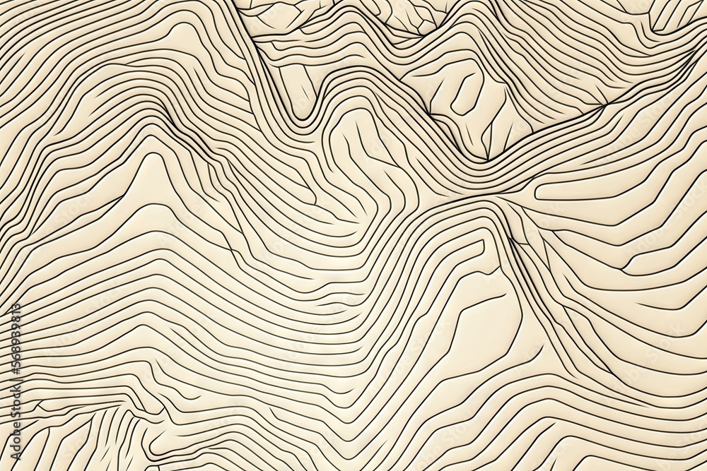 seamless pattern with lines and circles