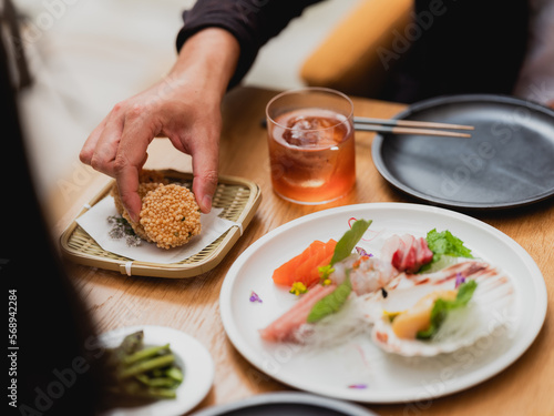 Wallpaper Mural A selection of sushi Torontodigital.ca