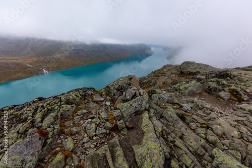 Norwegia jezioro Gjende