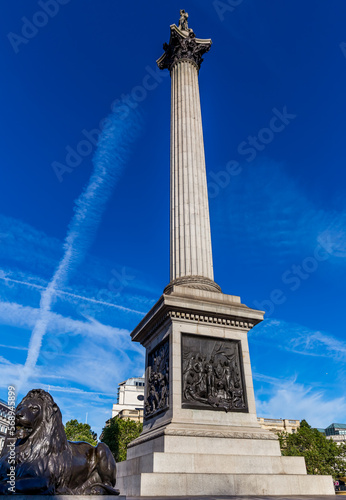 Nelson s Column in Trafalgar Square  London