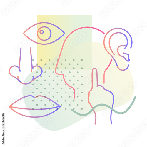 Five Basic Senses - Icon