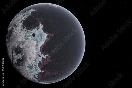  Planet, space, 3d illustration, 3d rendering